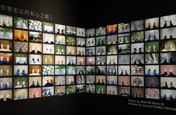 行走的力量分享展开幕 陈坤手写明信片给七年前的自己