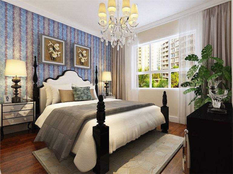 欧式吊顶石膏线装修效果图