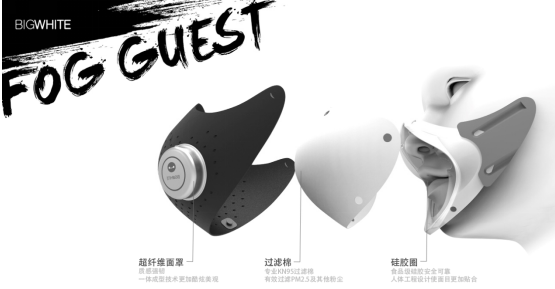“雾客”智能电子口罩新品首发&nbsp;时尚防霾助力健康