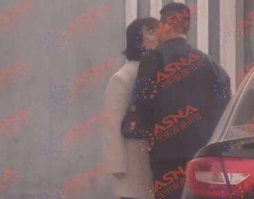 马思纯欧豪当街甜蜜亲吻&nbsp;打破分手无稽之谈