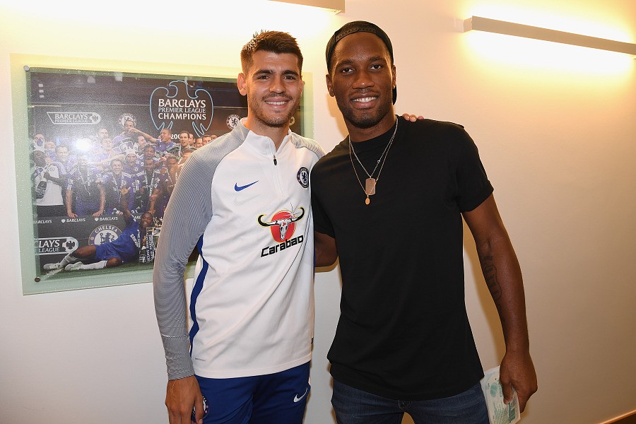 德罗巴寄语莫拉塔：希望你贡献一个伟大的赛季