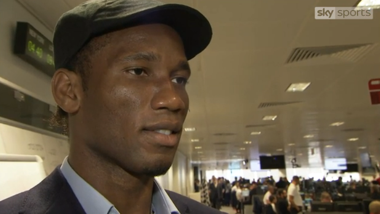 德罗巴寄语莫拉塔：希望你贡献一个伟大的赛季