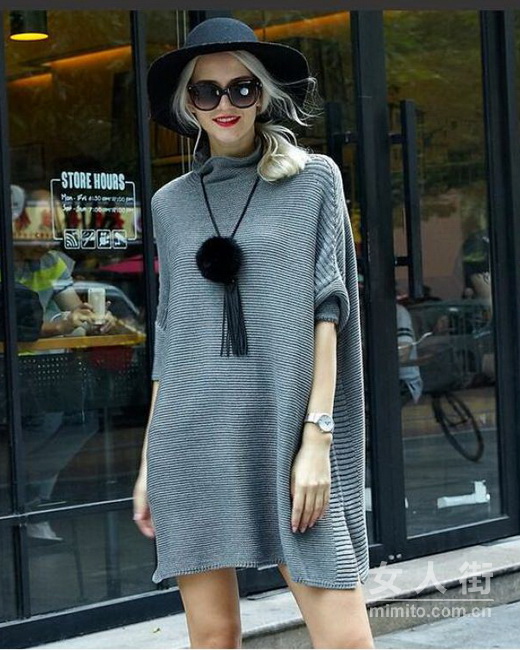 一条精彩的毛衣链，装点单调的秋冬天