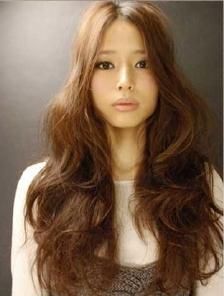 复古中分发 方形脸变小尖脸