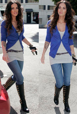 牛仔裤女王梅根·福克斯