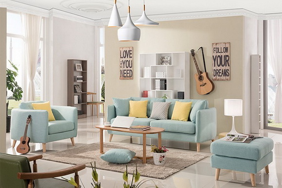 小户型沙发，轻松摆出舒适美家！