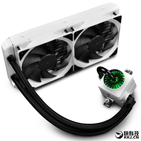九州风神发布船长240RGB水冷散热器：罕见白色吸睛