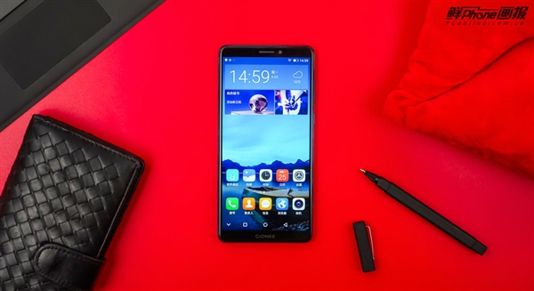 金立大金钢2图赏：全面屏/5千毫安大电池