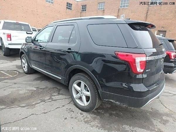 17款福特探险者3排7座双区恒温空调实拍