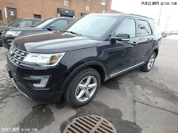 17款福特探险者3排7座双区恒温空调实拍