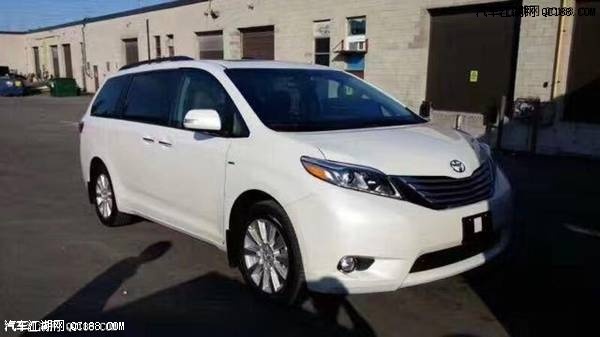 17款丰田塞纳加版3.5 LE电尾门七座评测