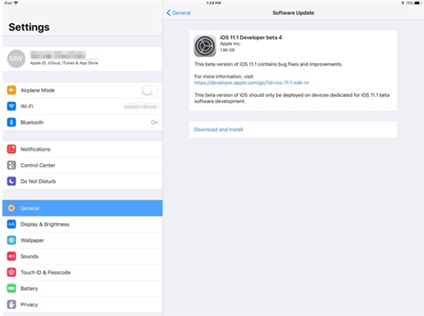 苹果发布iOS 11.1最新测试版：修复重大WiFi安全漏洞