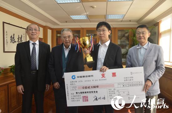王琛2-0白宝祥再夺陈毅杯&nbsp;一周之内获两冠