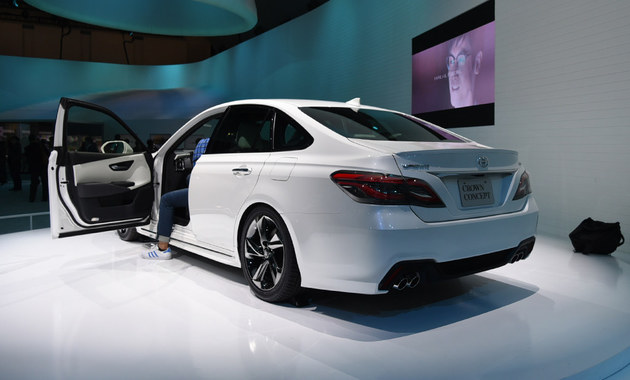 2017东京车展 丰田全新皇冠概念车发布