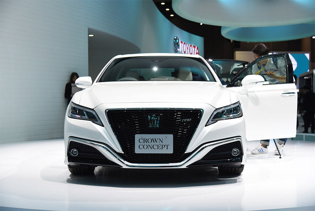 2017东京车展 丰田全新皇冠概念车发布
