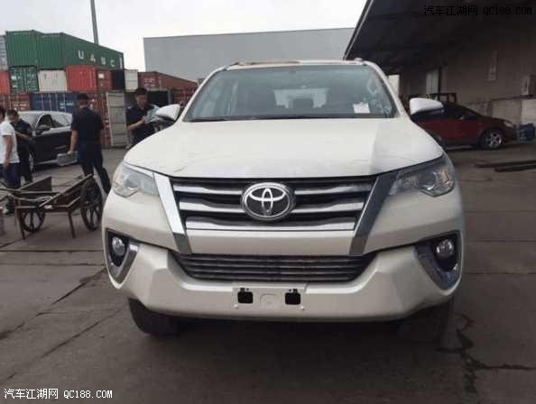 17款丰田穿越者2700中东版7座suv报价