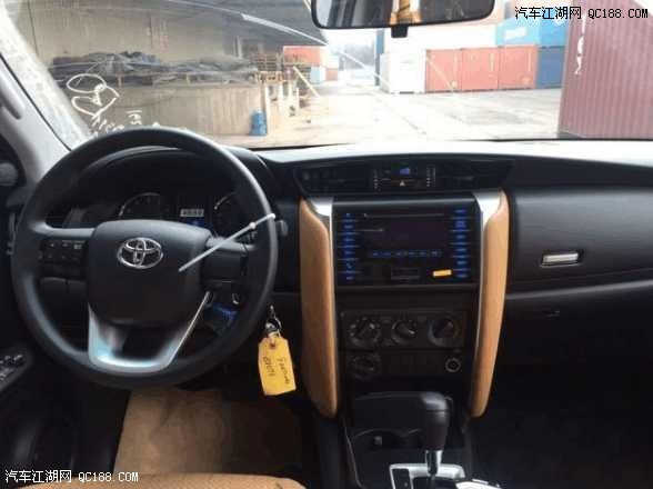 17款丰田穿越者2700中东版7座suv报价