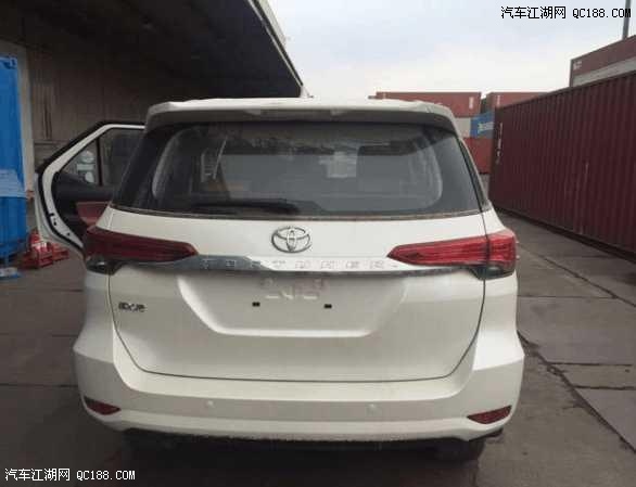 17款丰田穿越者2700中东版7座suv报价