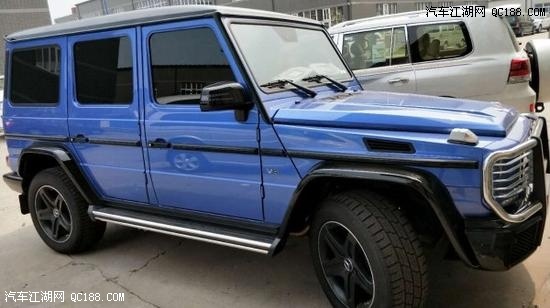 17款4.0T奔驰G500墨版分时四驱七速试驾