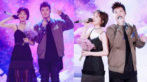 潘玮柏吴昕牵手唱歌 无尾熊cp再合体！