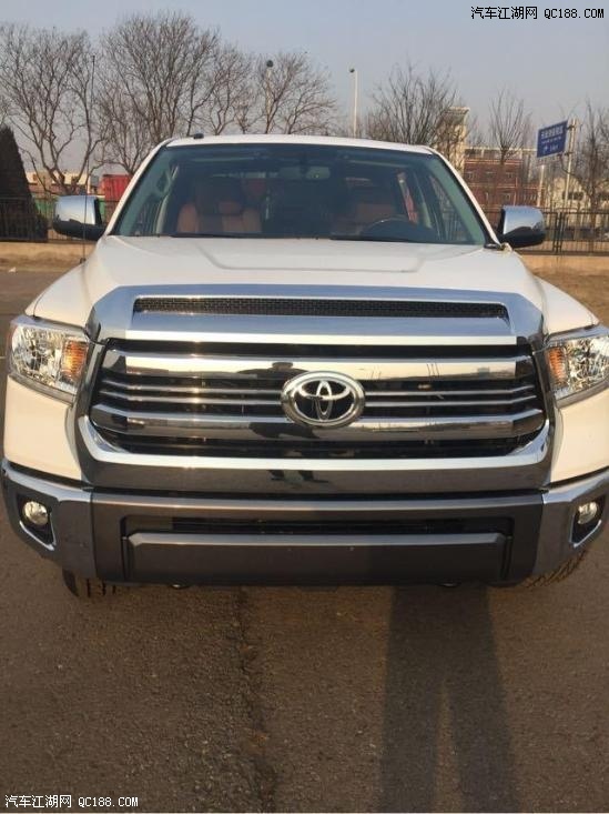 17款加规丰田坦途美式皮卡配置价格解析