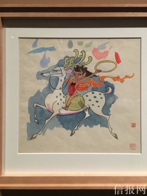 张仃百年诞辰纪念展亮相清华艺博