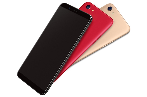 2000元!OPPO首款全面屏手机F5发布:外形赞