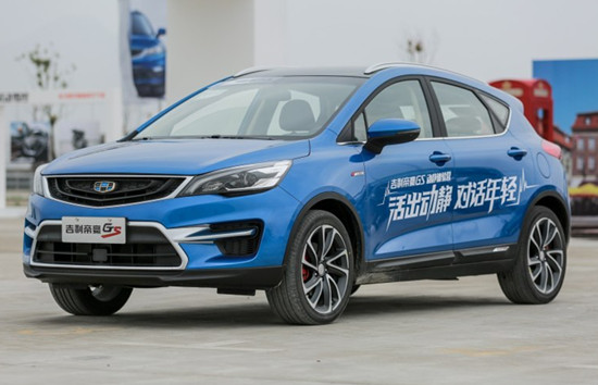 月销量达1.4万辆 吉利帝豪GS售7.78万起