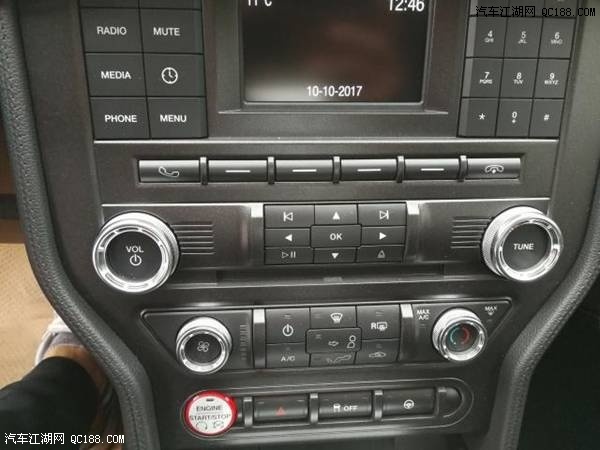 美规福特野马2.3T丰富科技安全配置解析