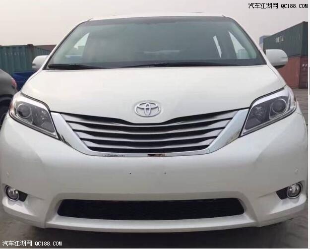 17款加版丰田塞纳3.5L商务MPV最新价格