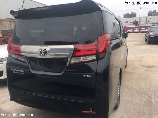 18款丰田埃尔法中东版豪华商务MPV报价