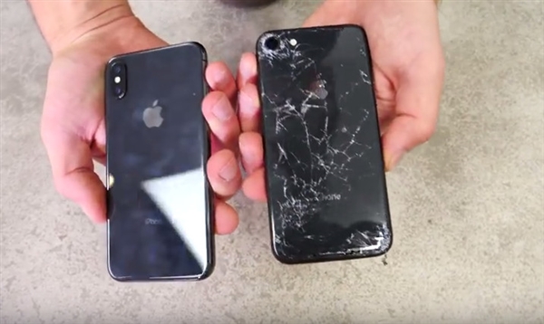 万万没想到!iPhone X/iPhone 8对比跌落测试:结果神逆转