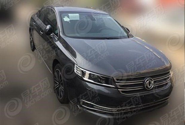 全液晶仪表盘 2018款东风A9路试谍照曝光