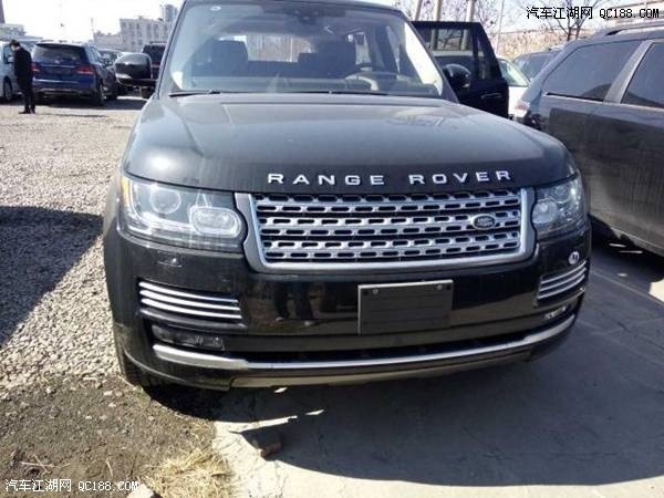 17款平行进口车路虎揽胜行政版 性能体验