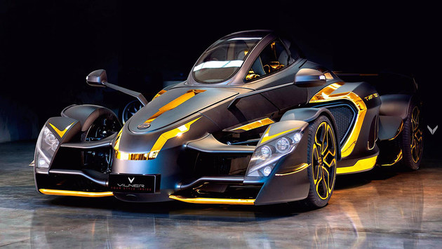 Tramontana黄金版跑车亮相 高达888马力