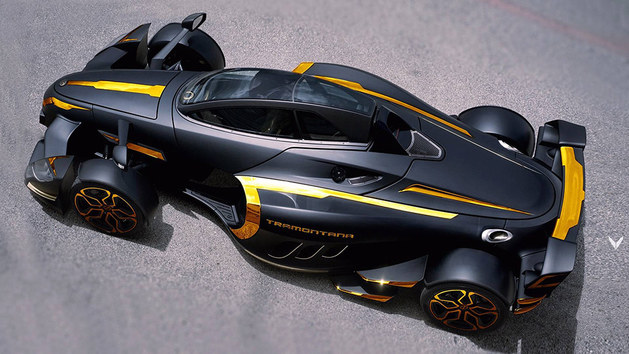 Tramontana黄金版跑车亮相 高达888马力