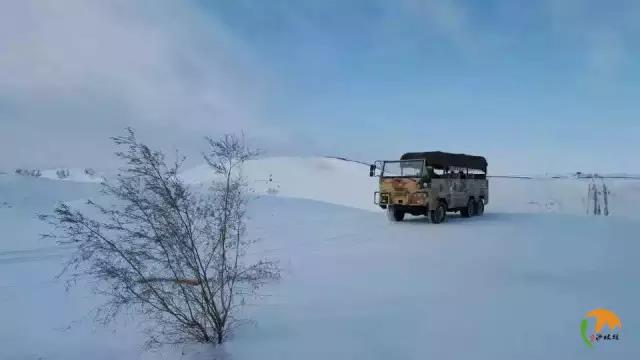 11月宁夏沙坡头开启冬游模式