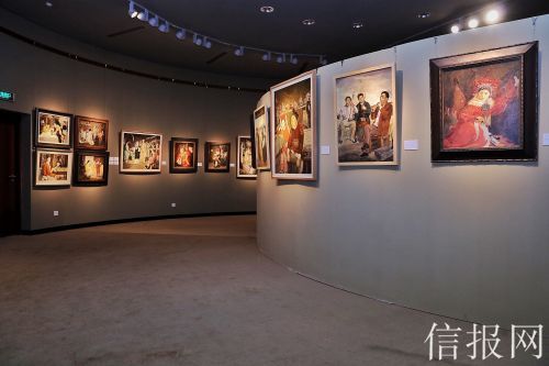 俞小飞油画作品展亮相大剧院