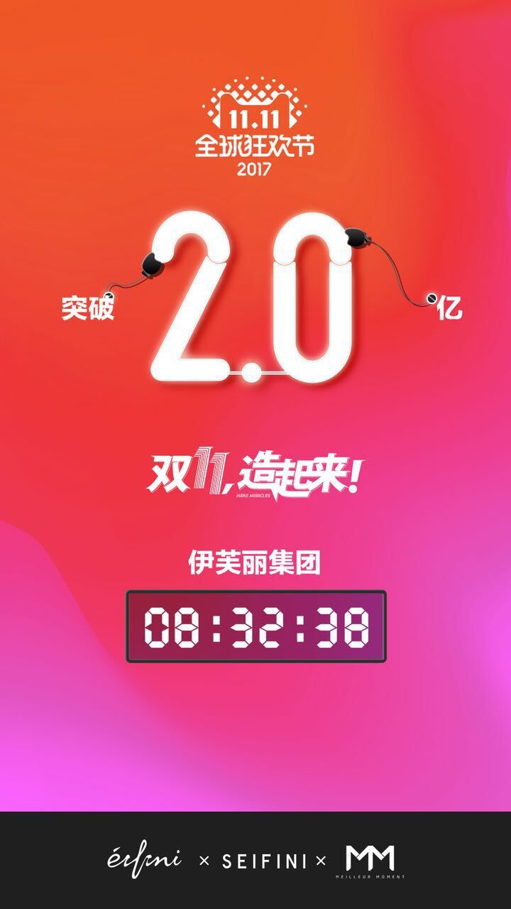 双十一伊芙丽稳坐女装品牌TOP5 领跑中国女装