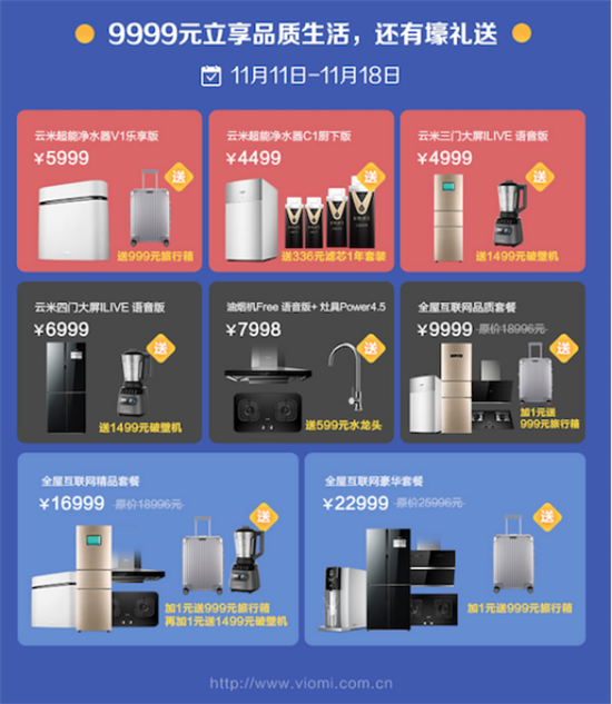“双十一”还没抢够？云米品牌节8天抢货攻略