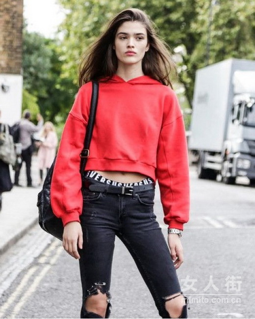 穿对卫衣，这个初冬让你的美不可方物！