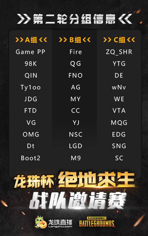 绝地求生个人小组赛赛事回顾 龙珠直播呈上精彩瞬间