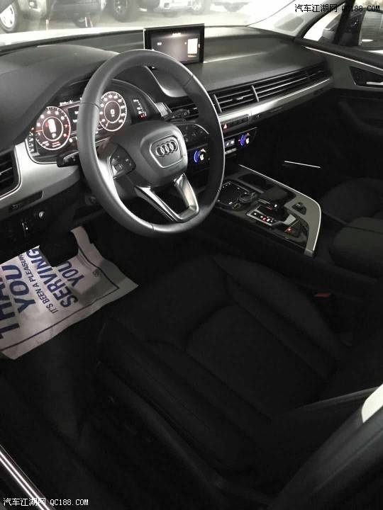17款奥迪Q7加规版现车实拍配置报价解析
