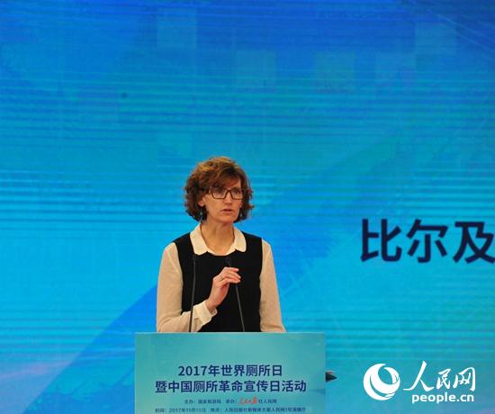 凯思琳・沃尔什：传播中国经验&nbsp;推进全球厕所革命