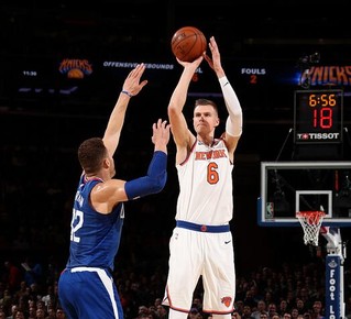 快船不敌尼克斯惨遭9连败　波神25＋7格里芬21＋4＋5