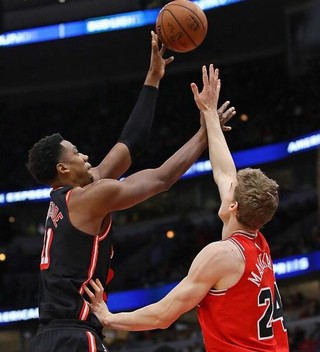 德拉季奇24分热火掀翻公牛　马卡宁两双风城遭5连败