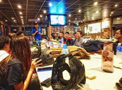 汇福集团HF Group组织室内近战团队建设活动