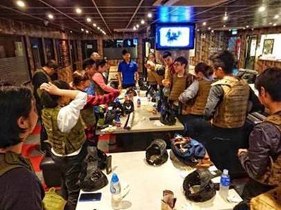 汇福集团HF Group组织室内近战团队建设活动