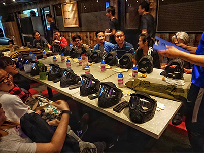 汇福集团HF Group组织室内近战团队建设活动