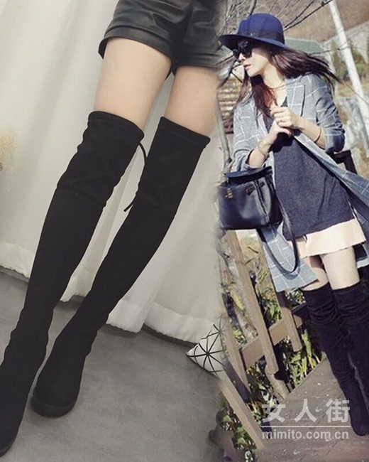 一脚下去，魅力长靴让你更自信！